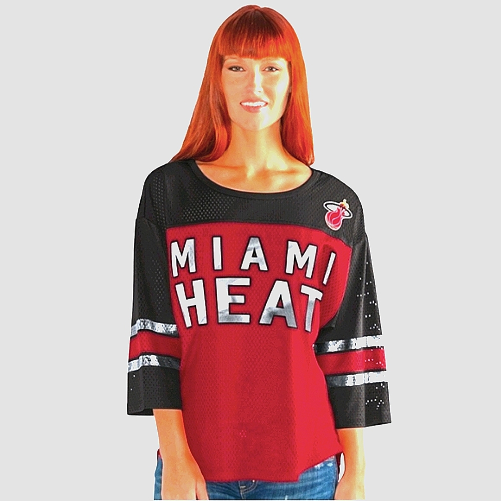Official NBA Miami Heat Women's Team Mesh Shirt